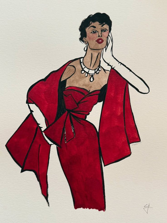 A Lady in Red