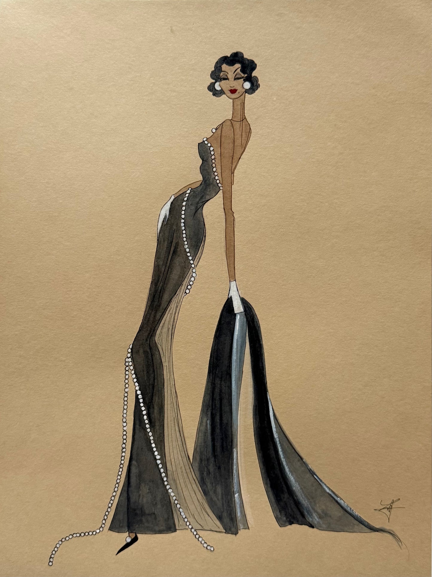 Black Diamonds & Pearls