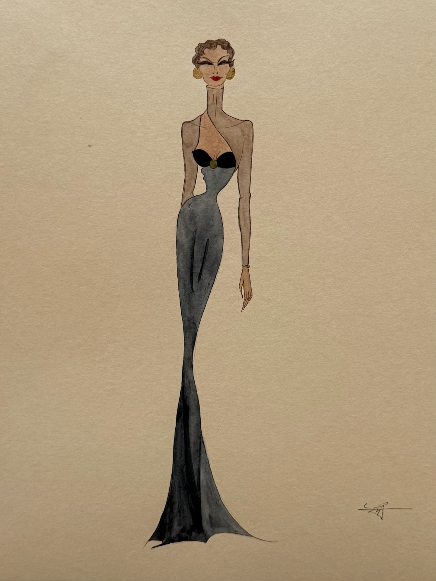 Black & Gold Goddess