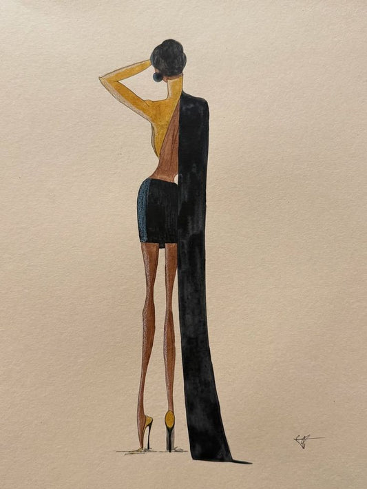 Black & Gold Glamazon