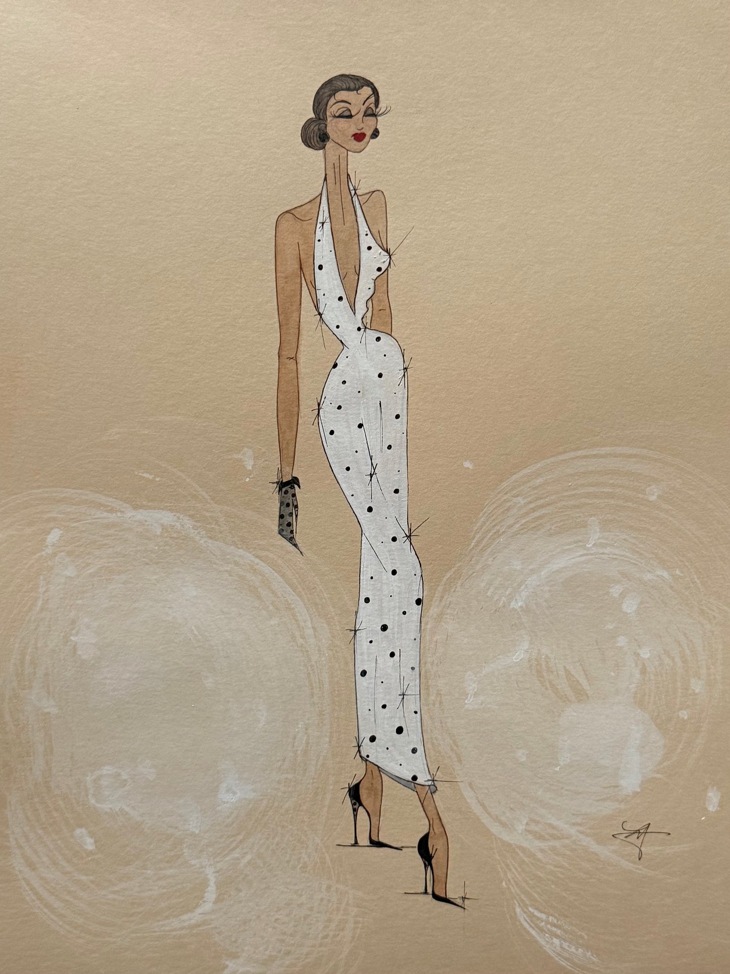 Diamonds & Polka Dots