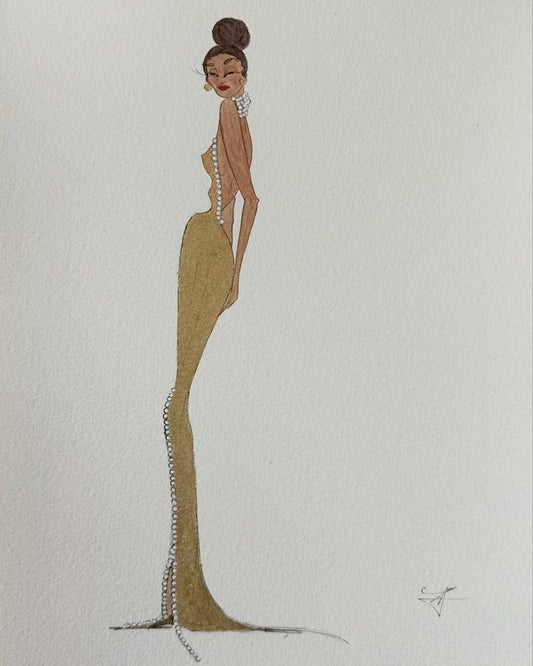 Gold & Pearl Goddess