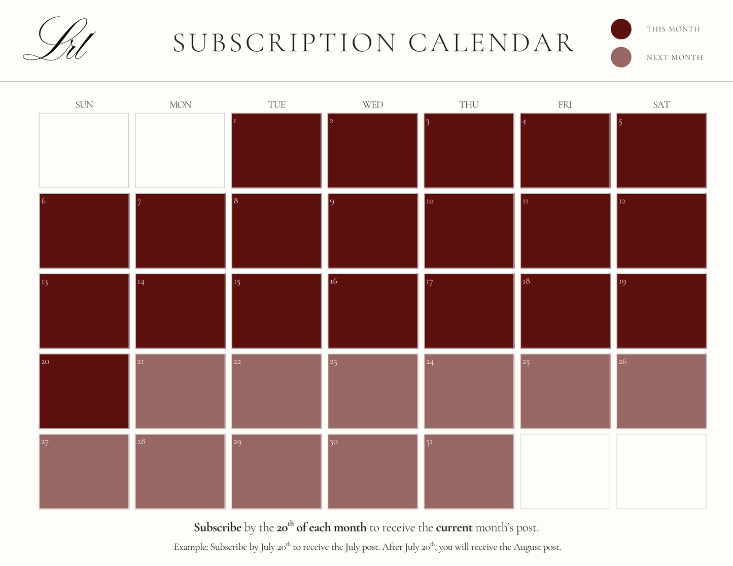 Maison LRL Mailing Club Subscription
