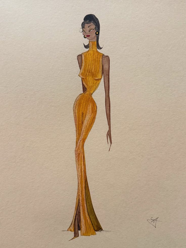 Striped Golden Goddess