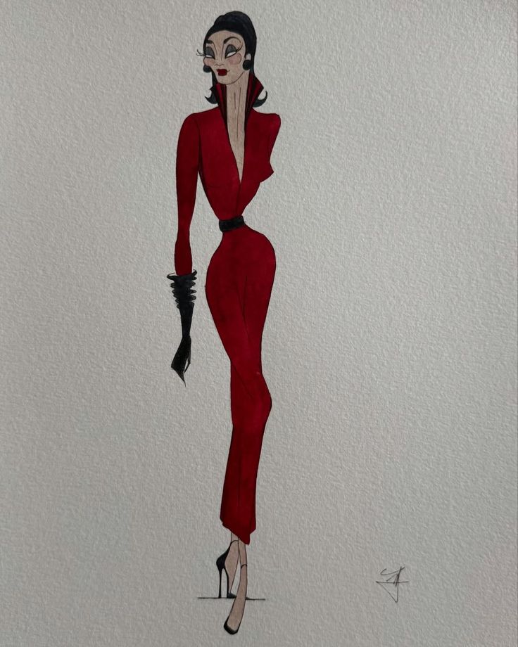 The Red Velvet Bond Girl